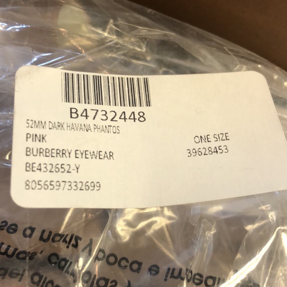 Pink Burberry sunglasses - Picture 7 of 7